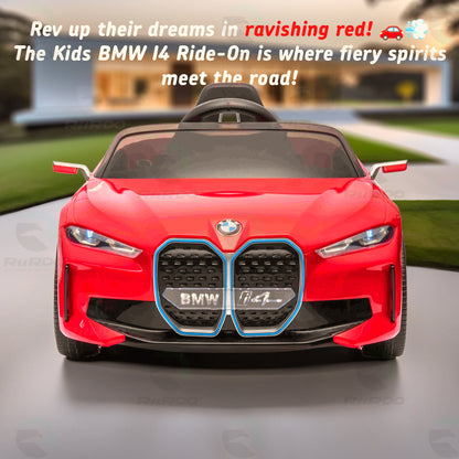 BMW I4 Licensed - Red - Ex-Display Model