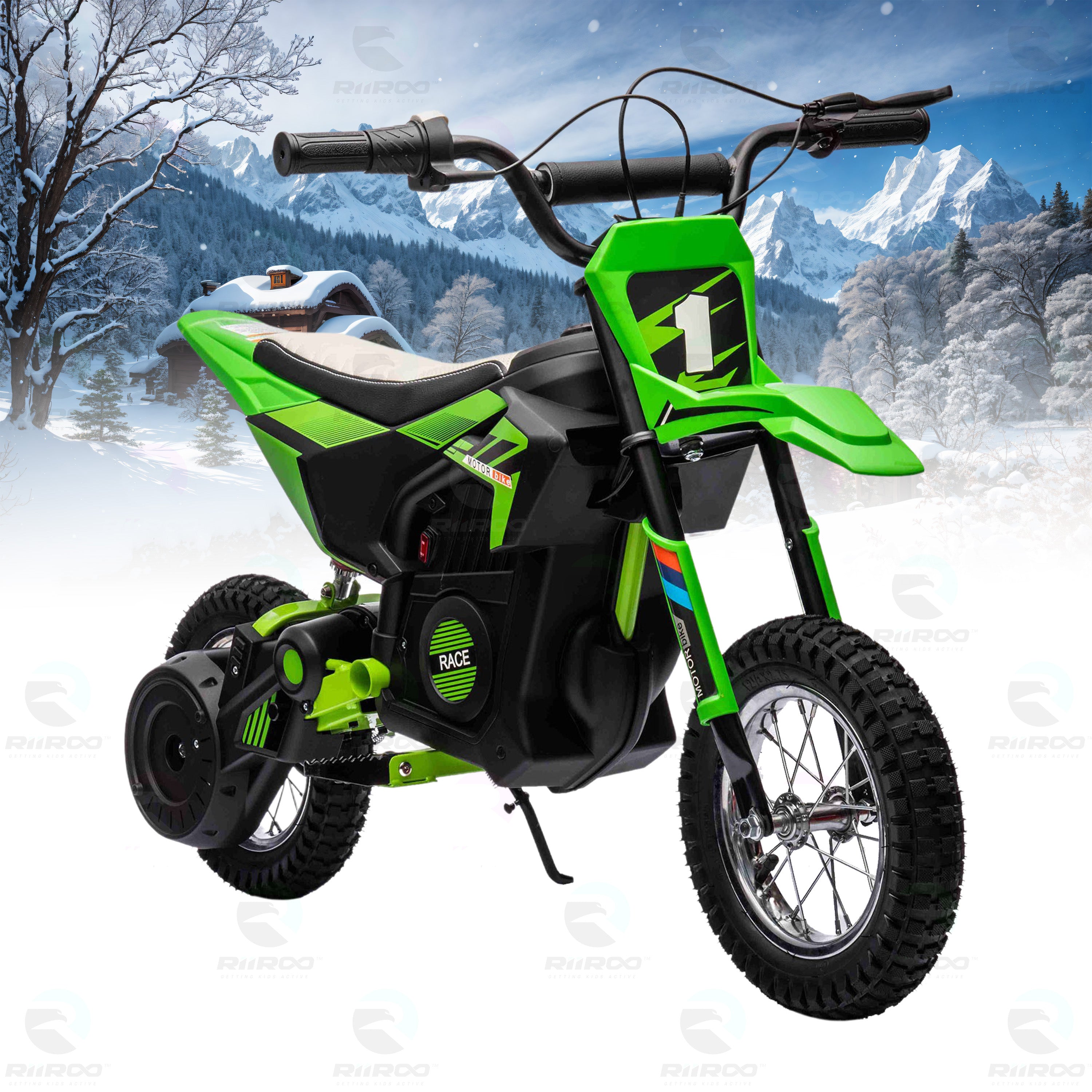 24V RiiRoo 250W Battery Electric Kids Dirt Motorbike Ride On