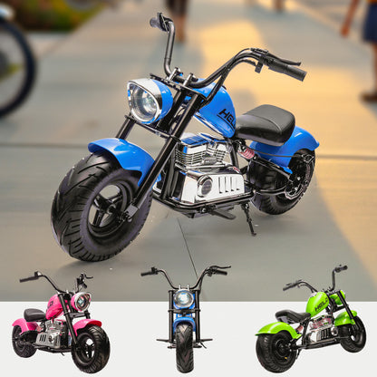24V Junior Chopper Cruiser 250 Motorbike -  DISPLAY MODEL