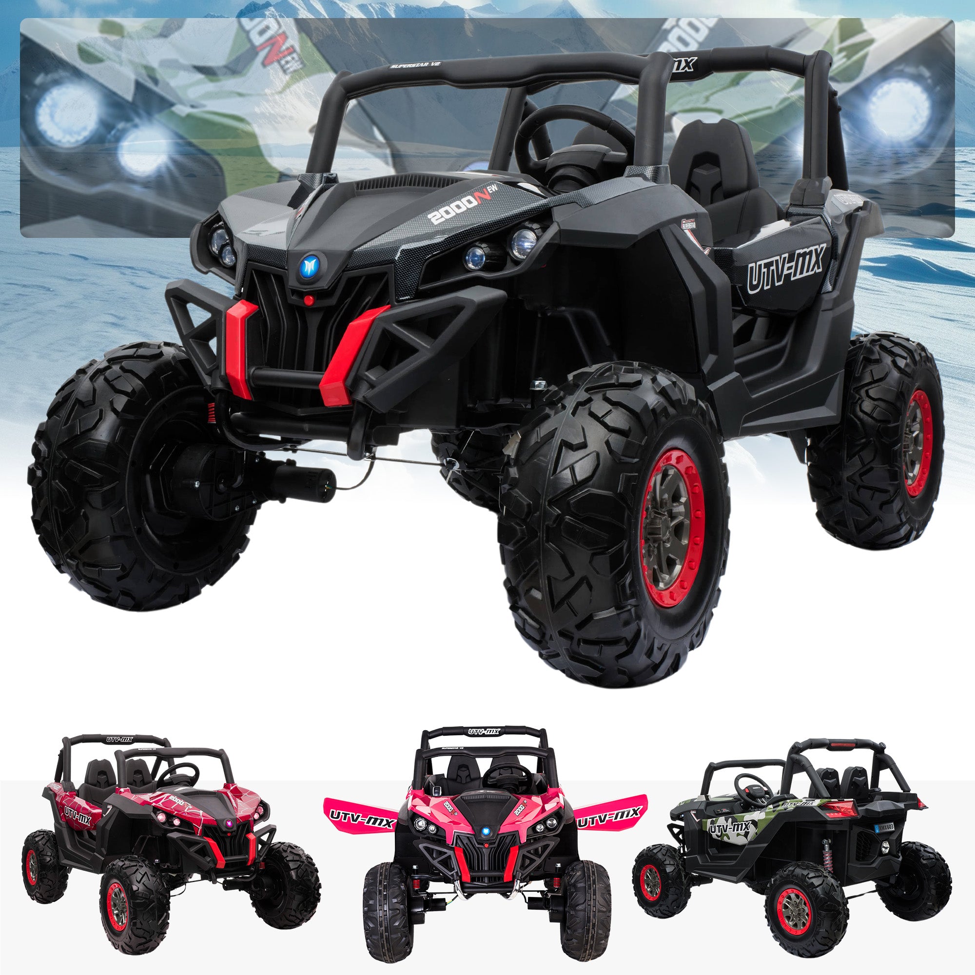 24v ride on utv online