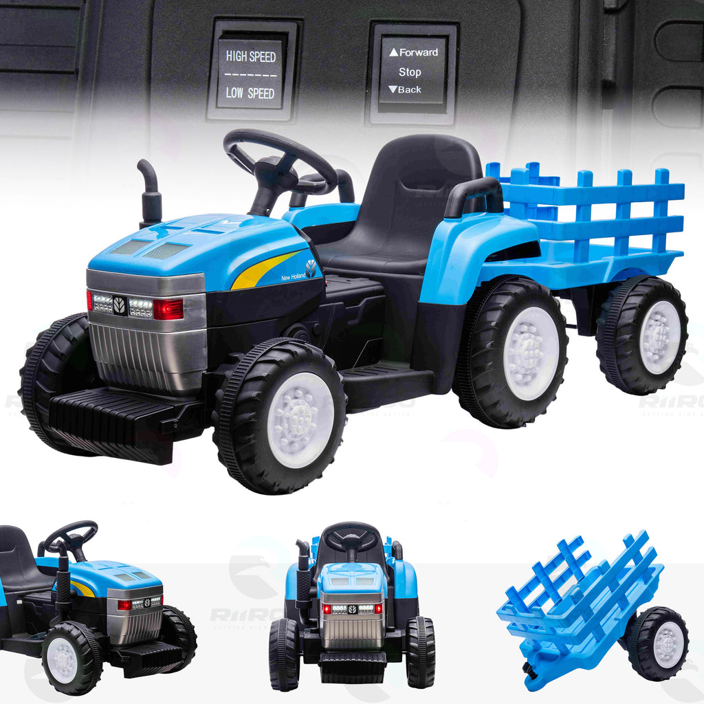 New holland battery powered toy outlet tractor