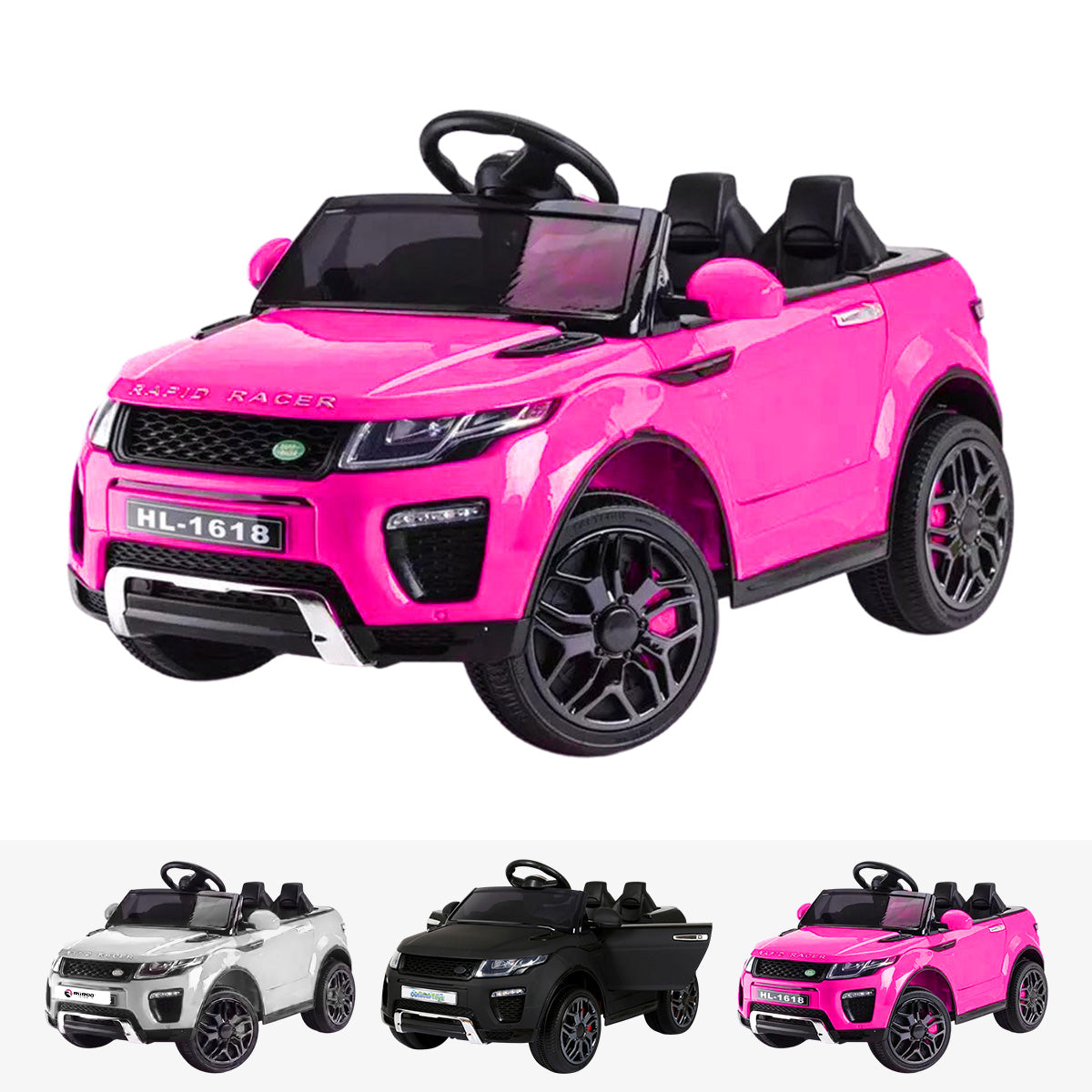 12V EvoqueRider Range Rover Style Kids Battery Electric Ride On Car RiiRoo