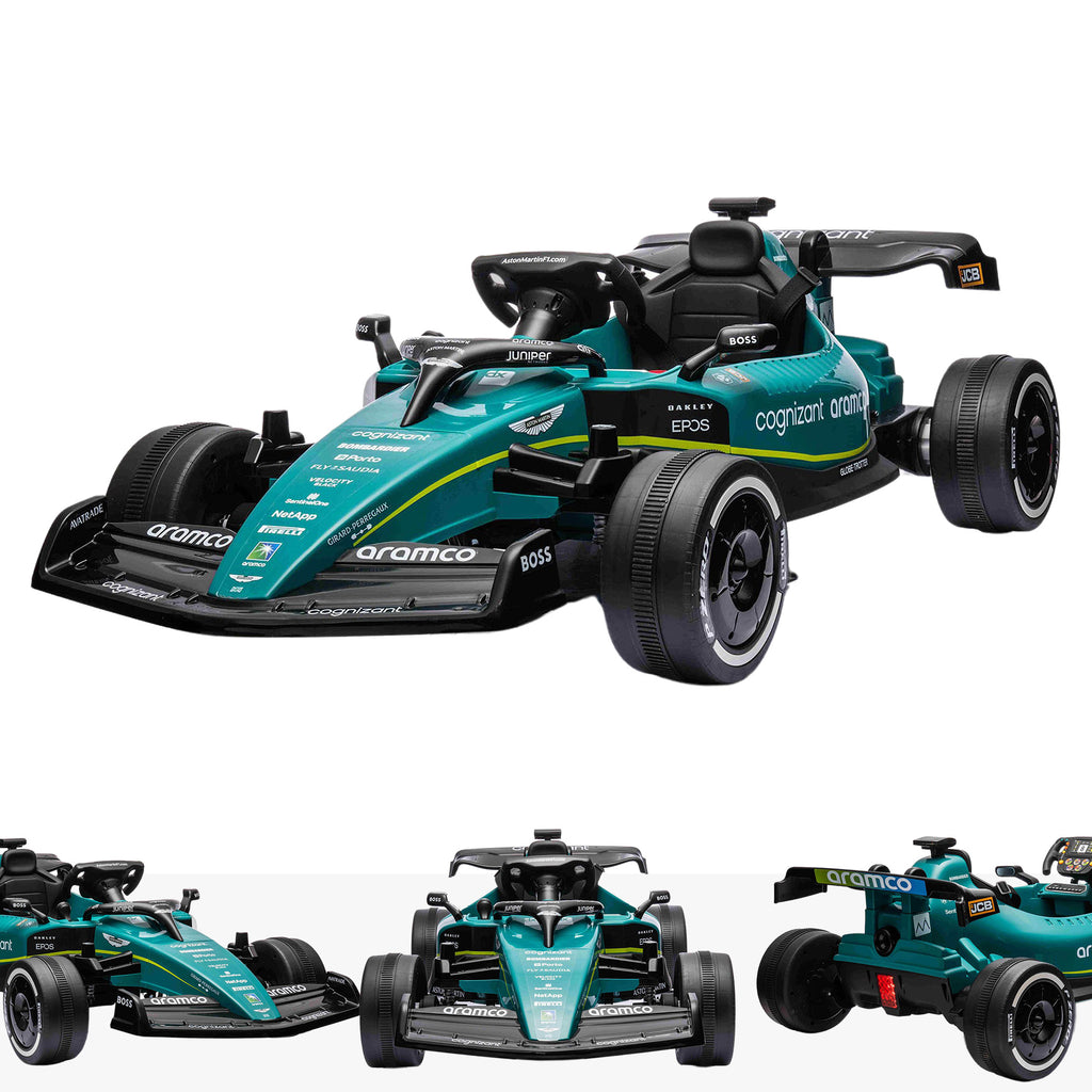 Mini Formula Rc Cars 24V Licensed 2023 Aston Martin Aramco