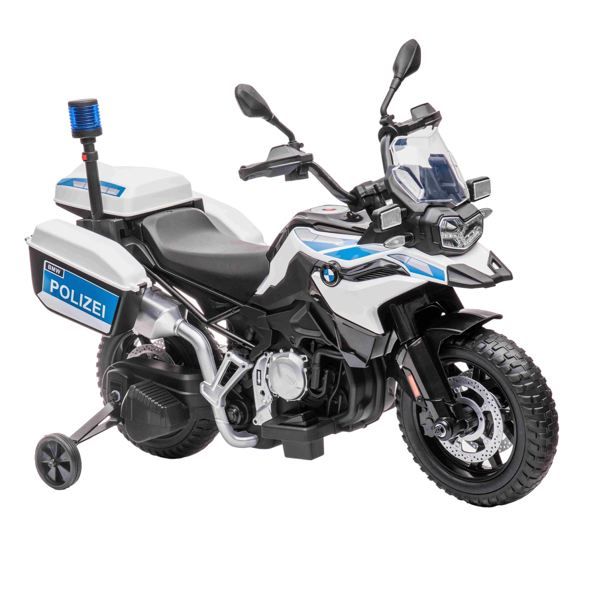 12V Licensed BMW F850 GS Polizei Edition Kids Battery Electric Ride On RiiRoo