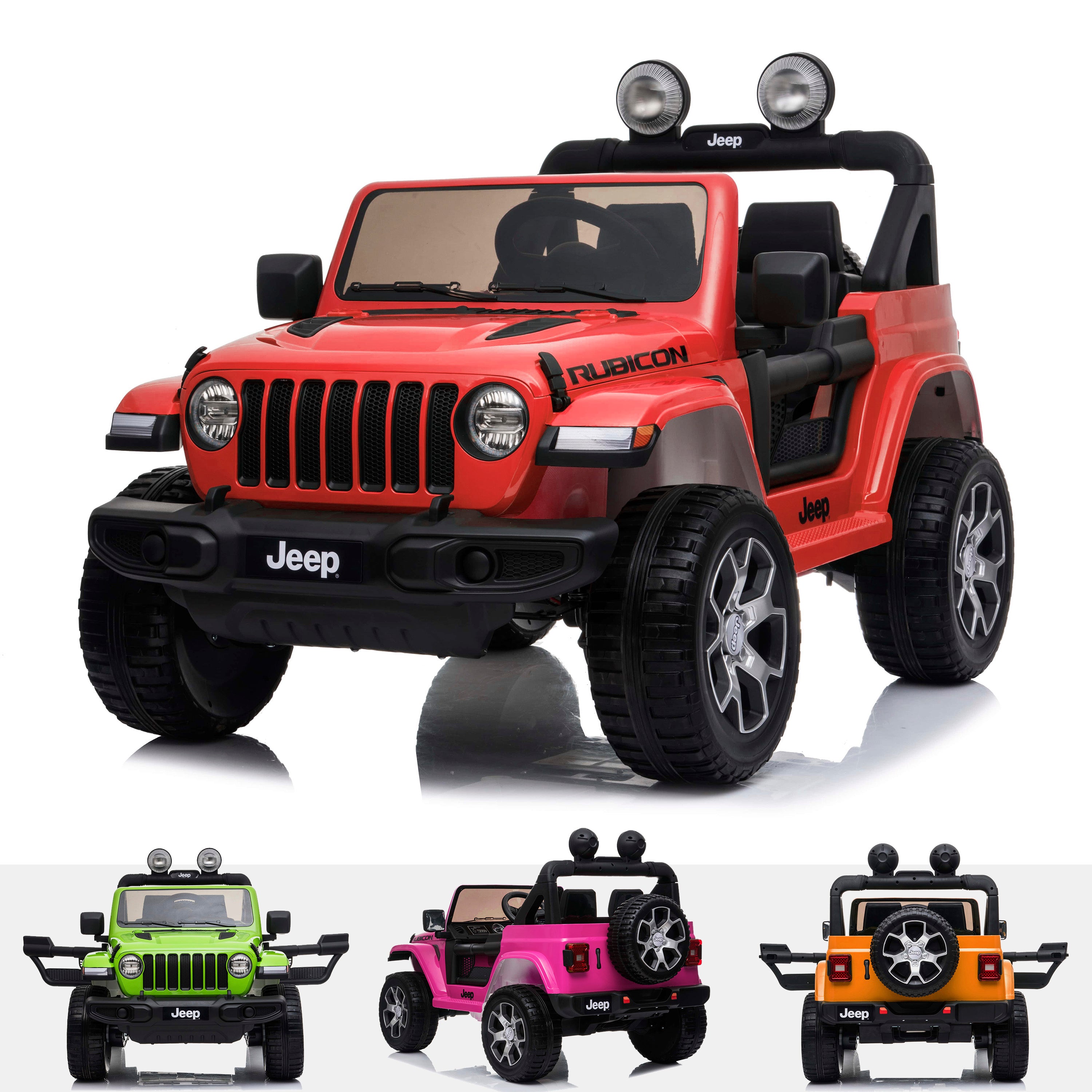 Jeep Wrangler Rubicon - Red - DISPLAY MODEL