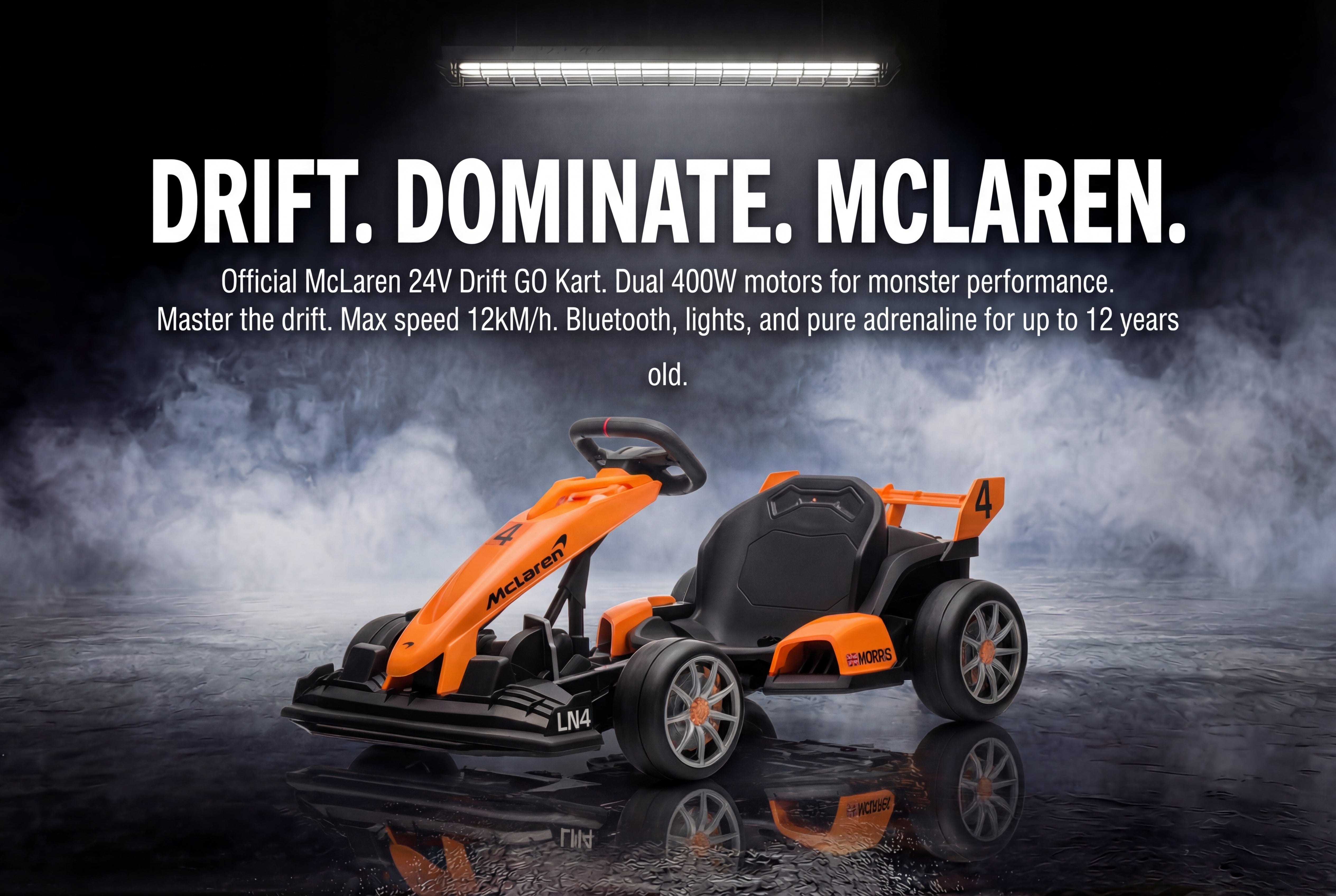 Mclaren Drift GO Kart