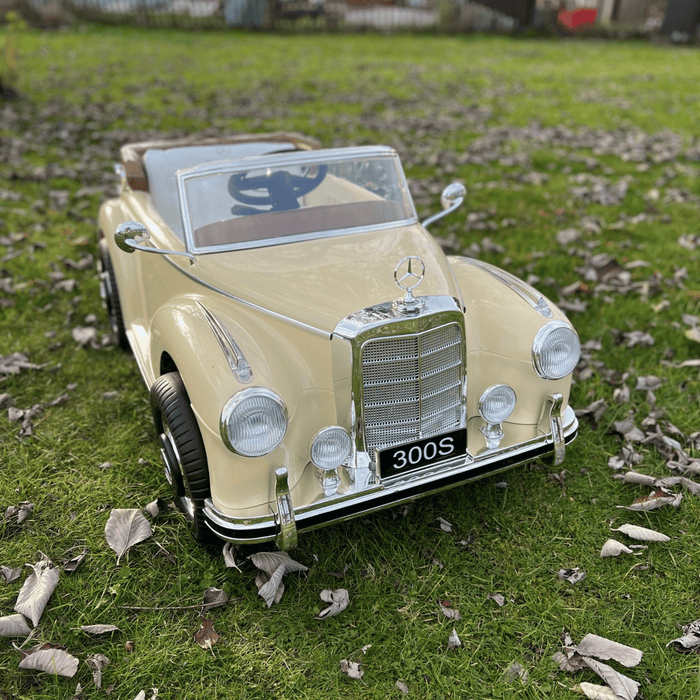 Merc ride top on car