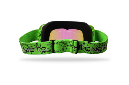 OneMoto Uno Series Helmet and Goggles Bundle - Adult Edition