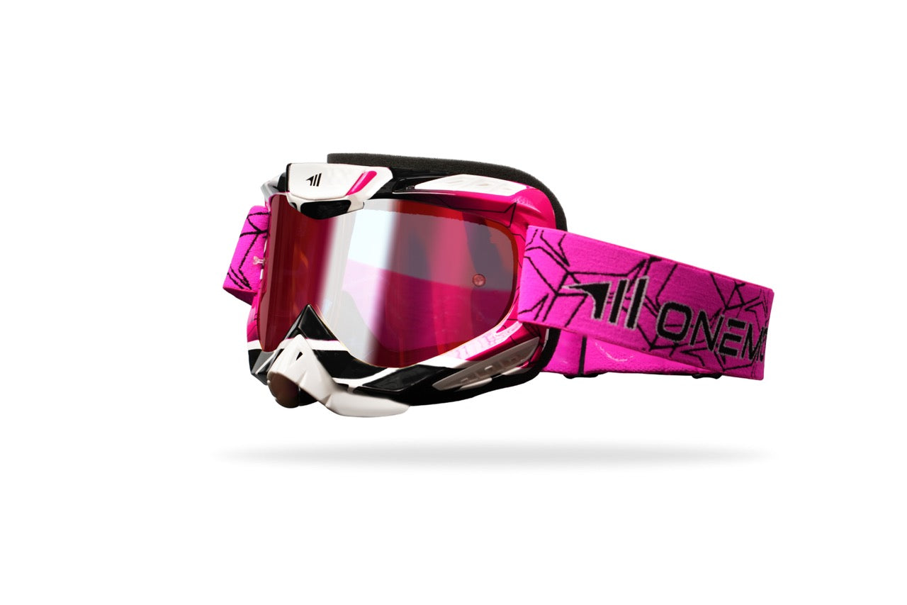 OneMoto Uno Series Helmet and Goggles Bundle - Adult Edition