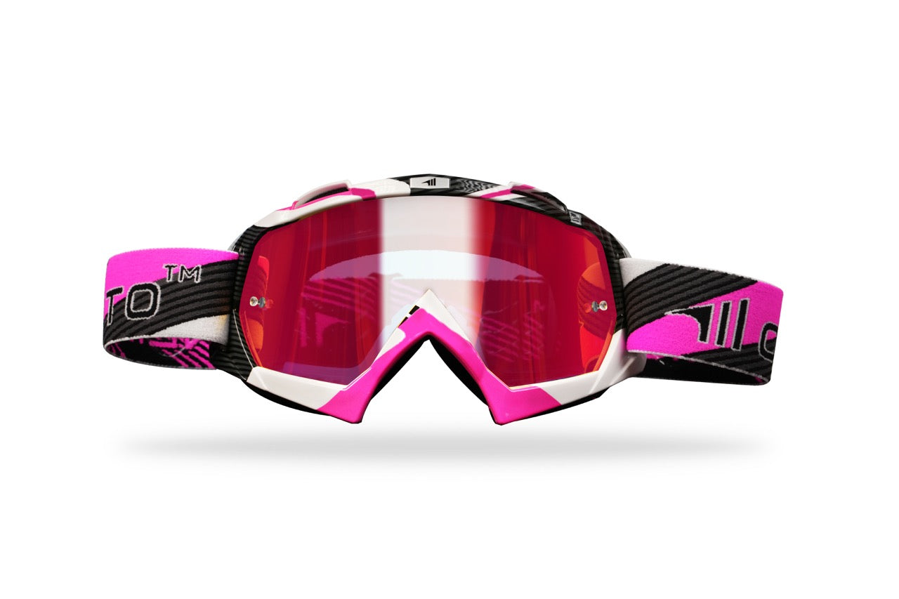 OneMoto Uno Series Helmet and Goggles Bundle - Kids Edition
