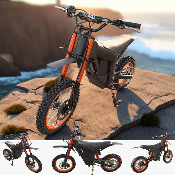 1500W 48V Electric Dirt Pit Bike for Teens | OneMoto™ OneMX™ EX3CB