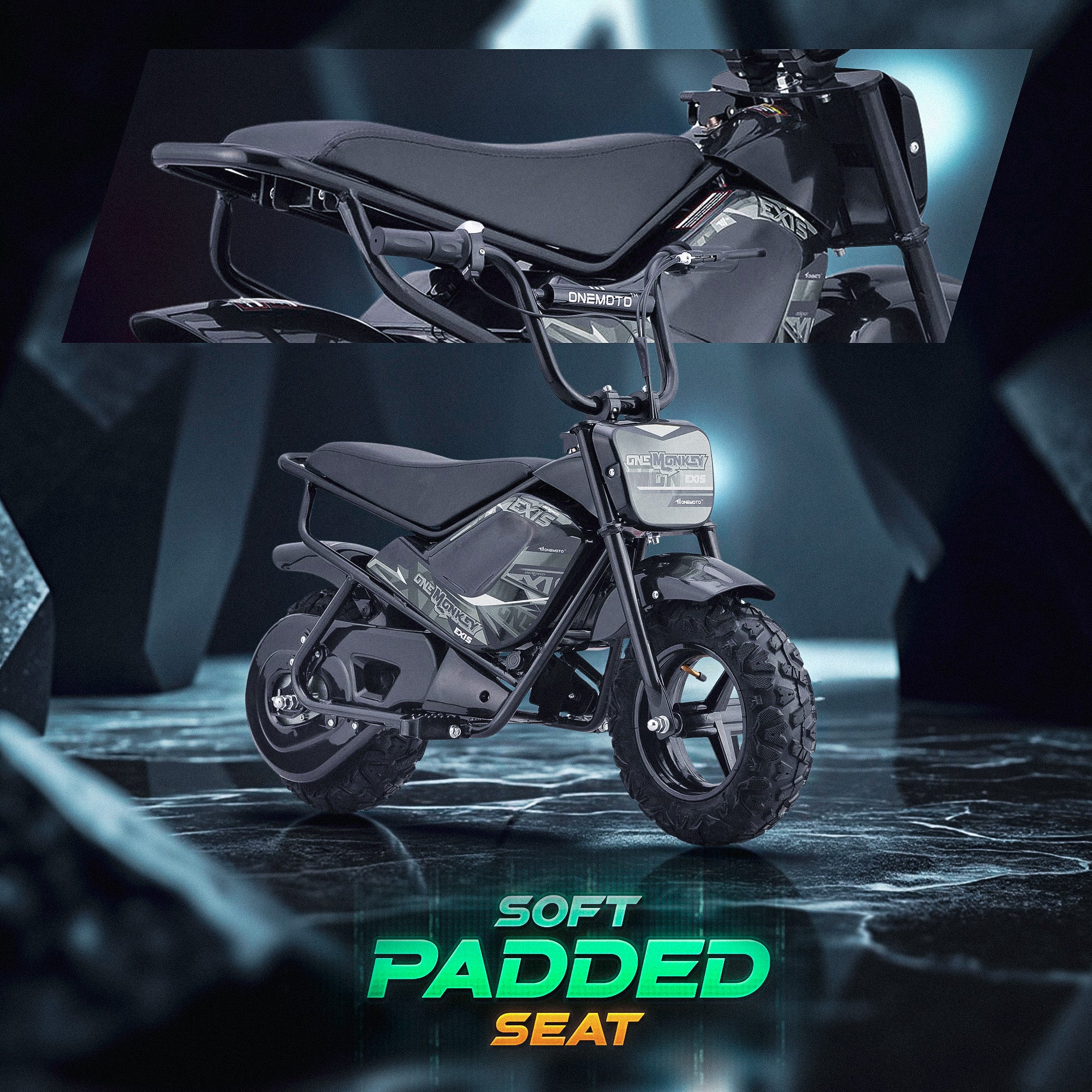 24V 250W Electric Kids Mini Monkey Motorbike |  OneMonkey™ EX1S