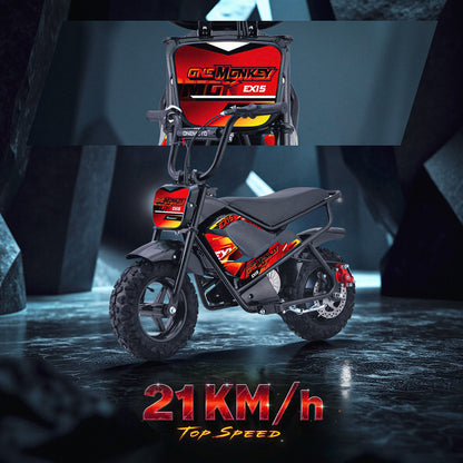 24V 250W Electric Kids Mini Monkey Motorbike |  OneMonkey™ EX1S