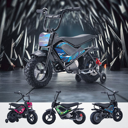 24V 250W Electric Kids Mini Monkey Motorbike |  OneMonkey™ EX1S