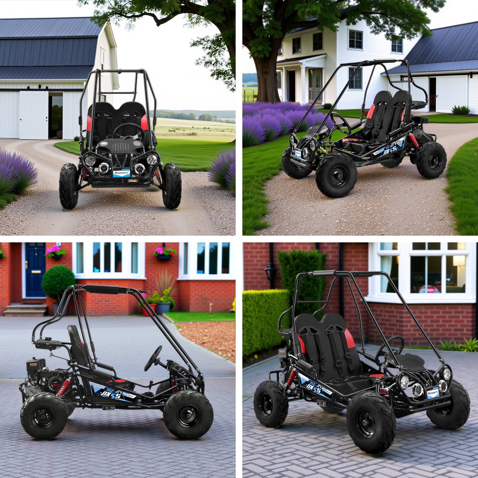 OneUTV™ | PX5S | 163 ccm | 4-Takt | Benzin-UTV-Buggy