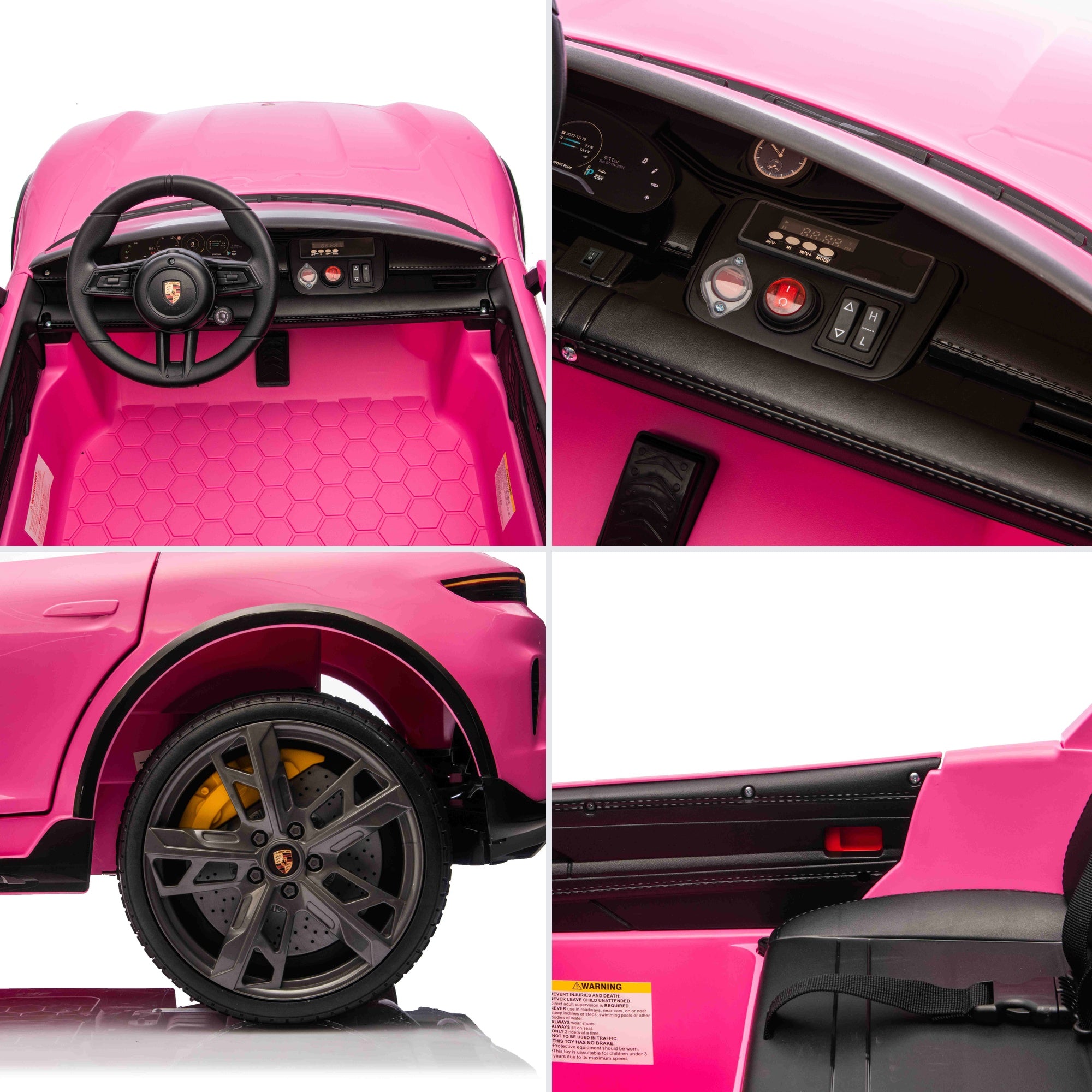 Licensed Porsche Taycan Turbo S - 2 Seater