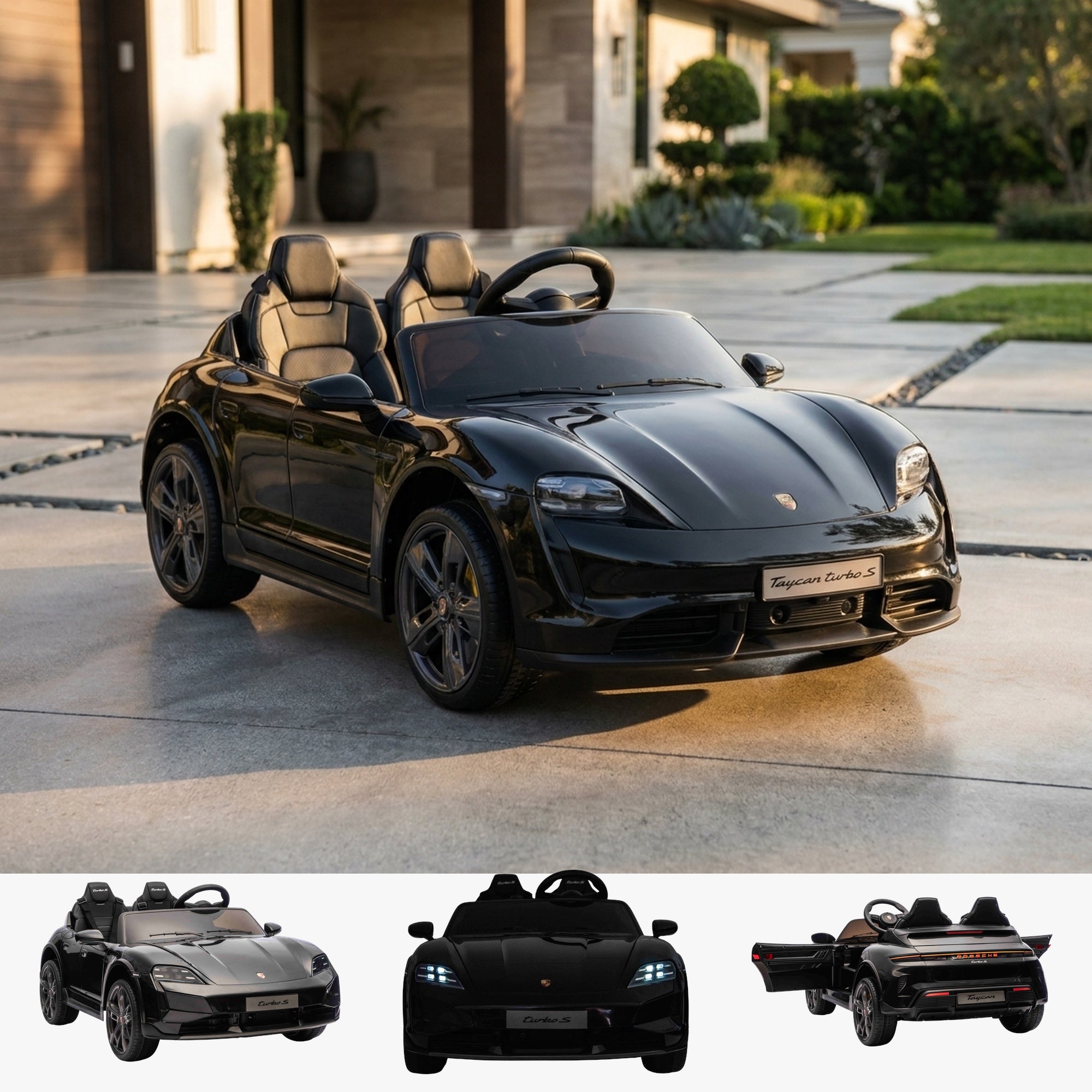 Licensed Porsche Taycan Turbo S - 2 Seater