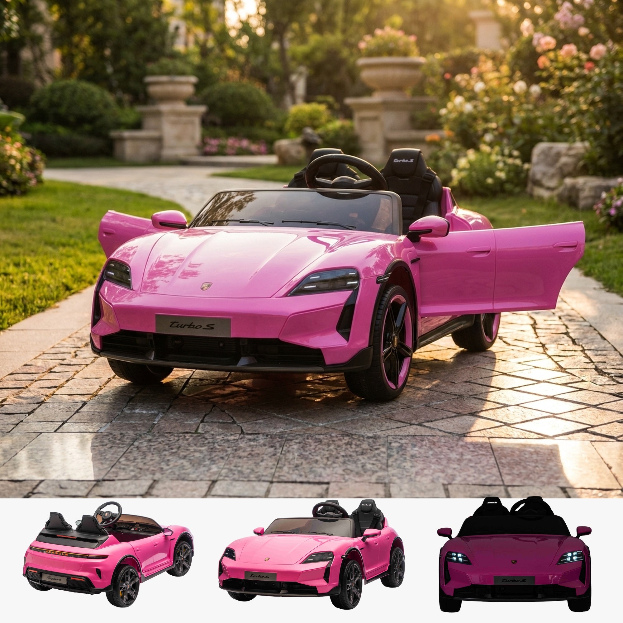 Licensed Porsche Taycan Turbo S - 2 Seater