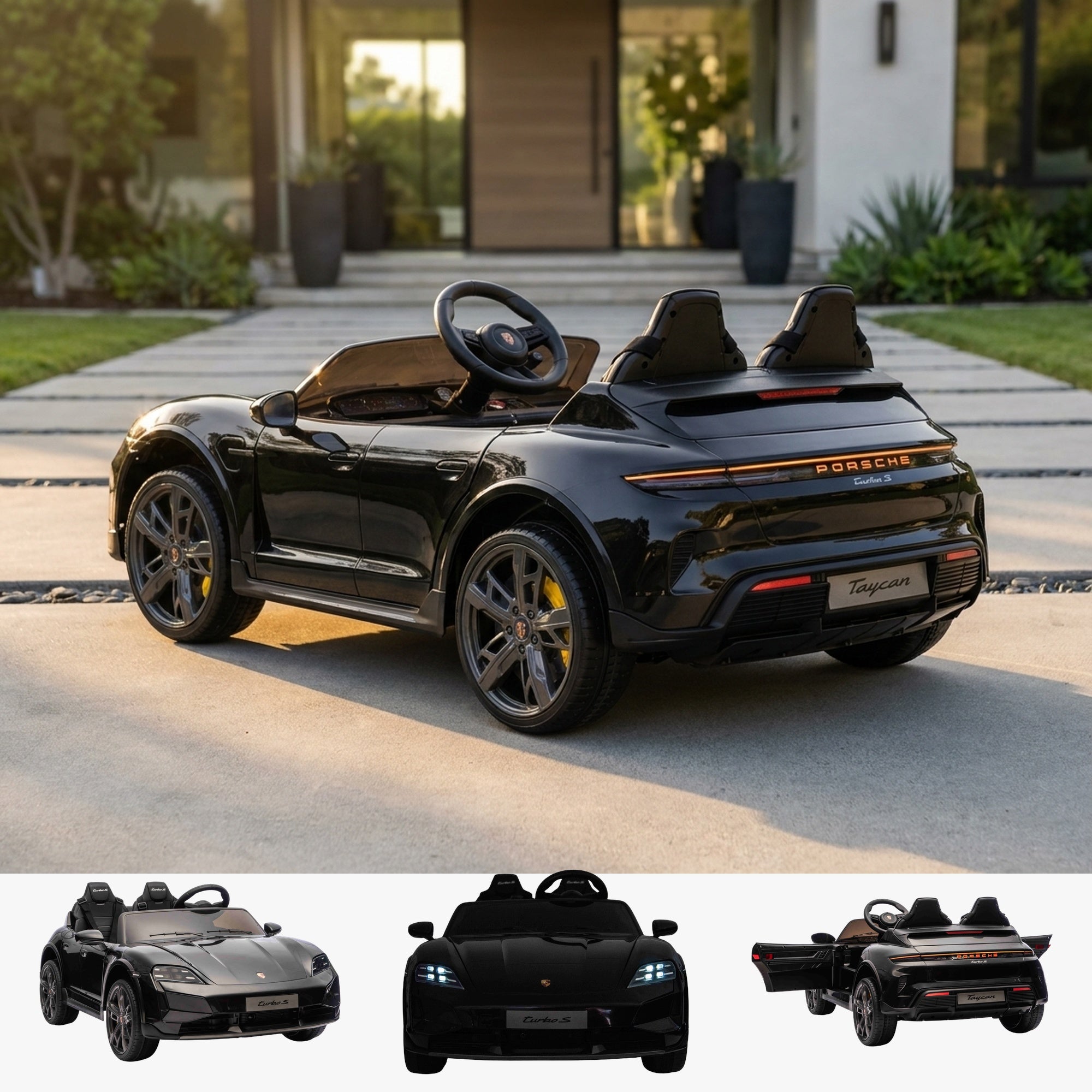 Licensed Porsche Taycan Turbo S - 2 Seater