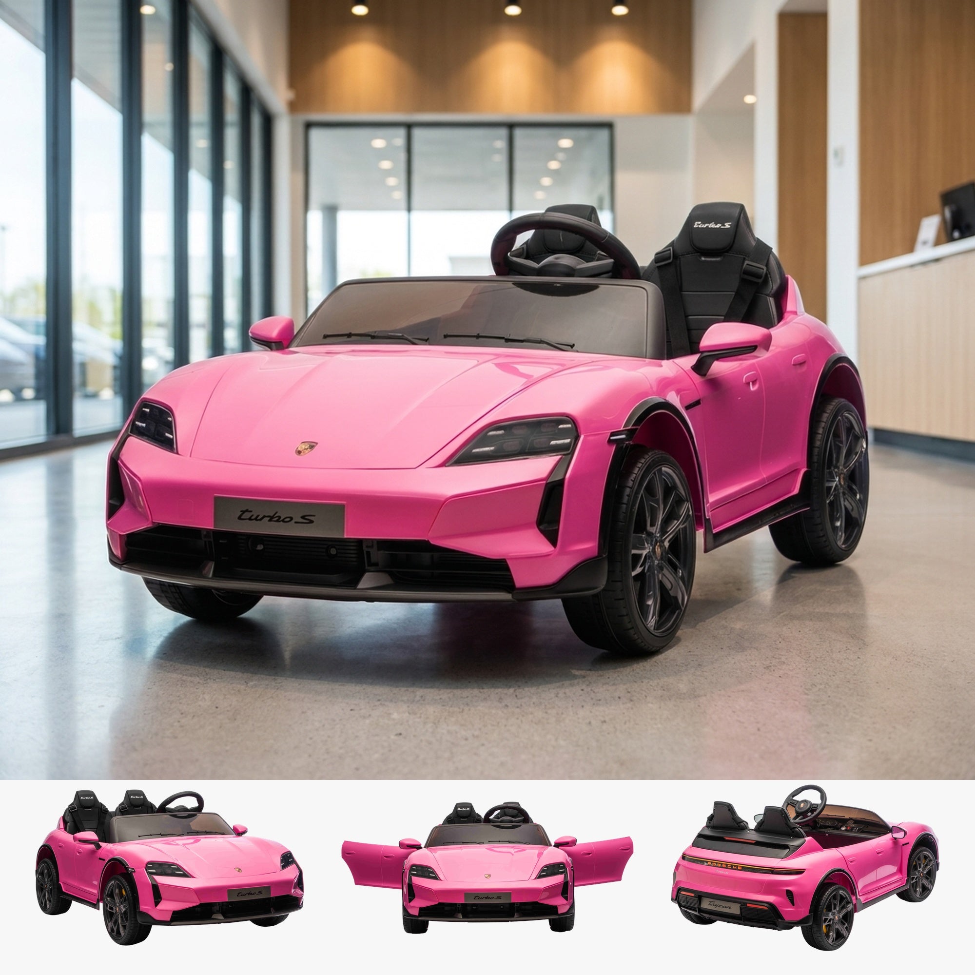 Licensed Porsche Taycan Turbo S - 2 Seater