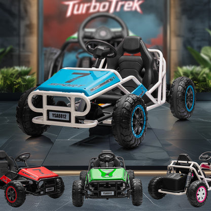 TurboTrek 24V Electric Racing Go Kart