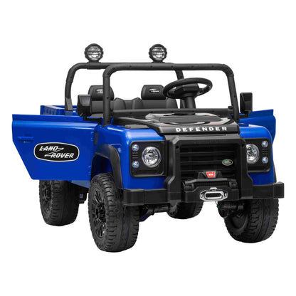 06-licensed-land-rover-defender-90-24v-kids-electric-ride-on-car-blue-front-side-view.jpg