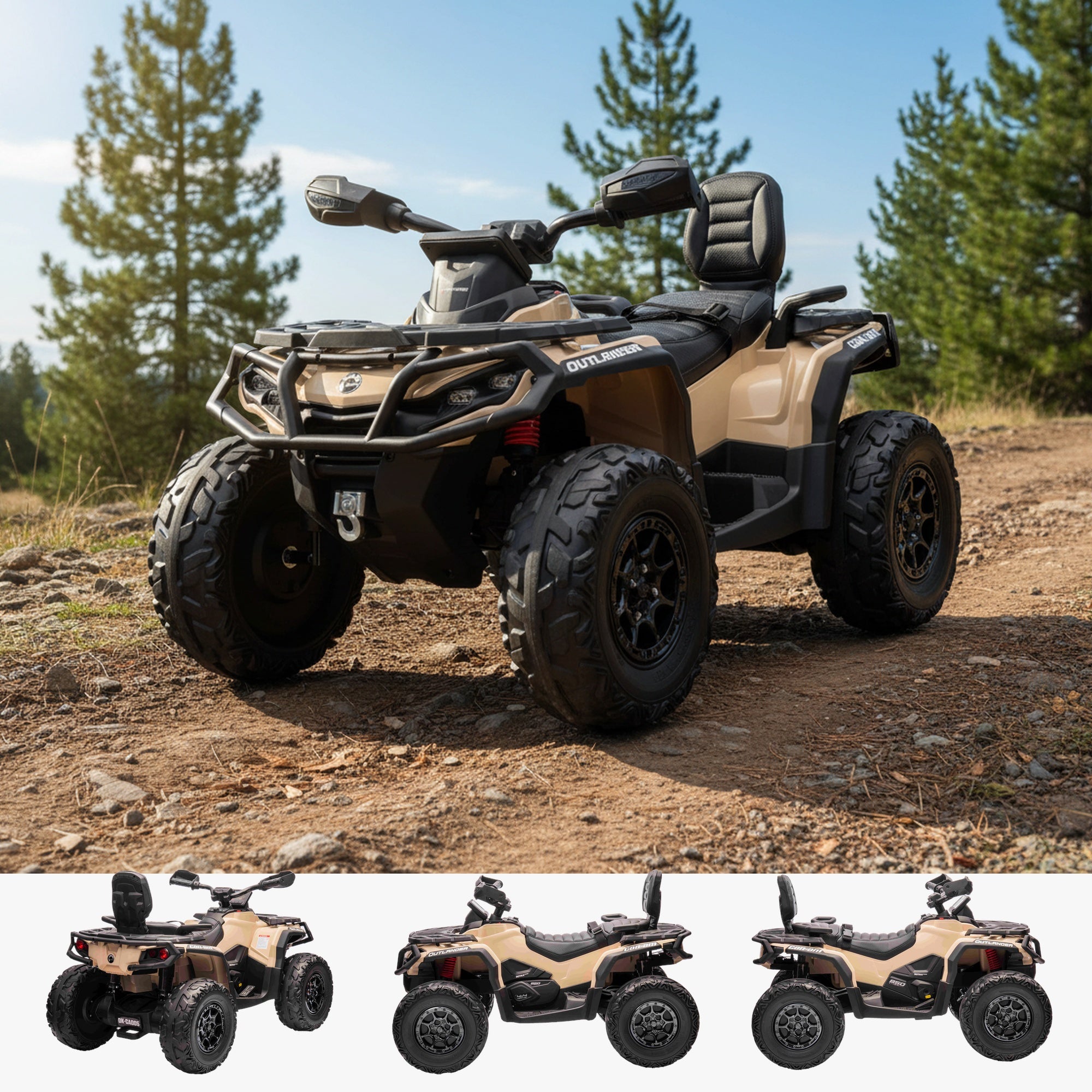 Licensed Can-Am Outlander ATV