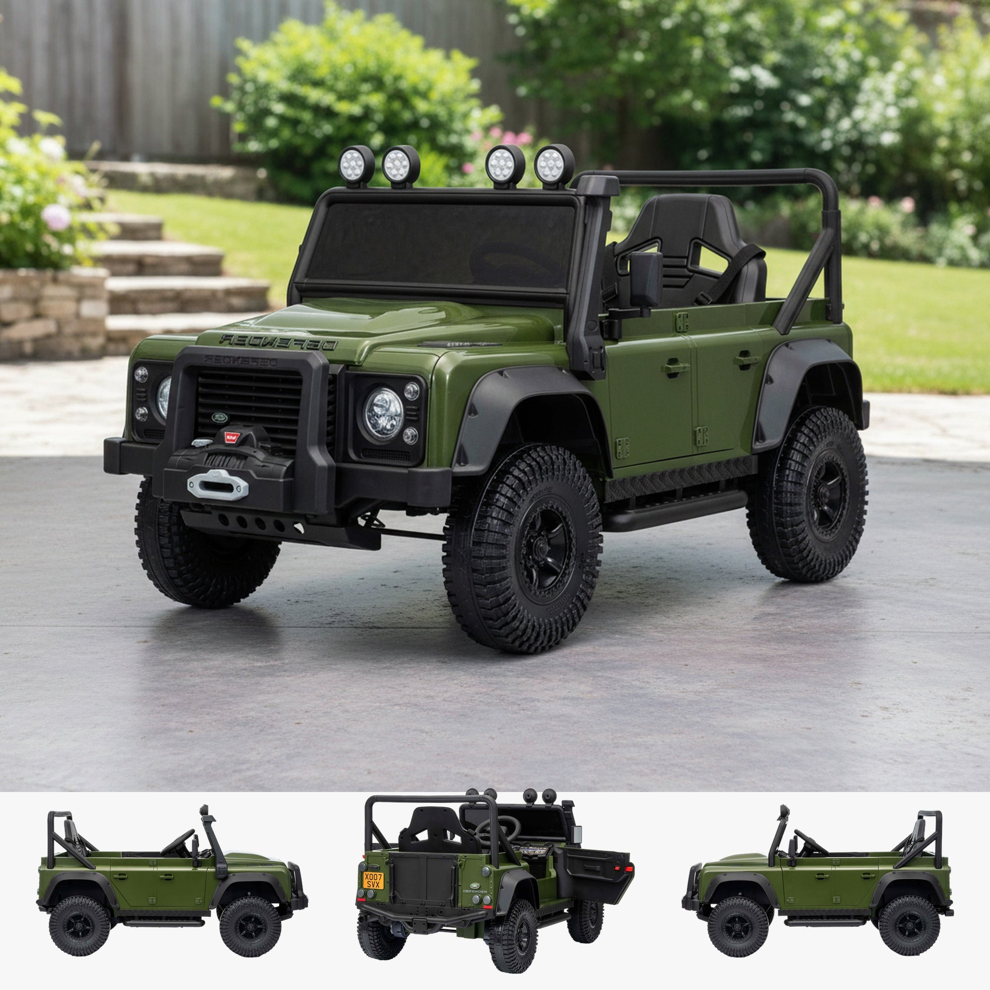 Licensed Land Rover Defender 110 SVX -  DISPLAY MODEL