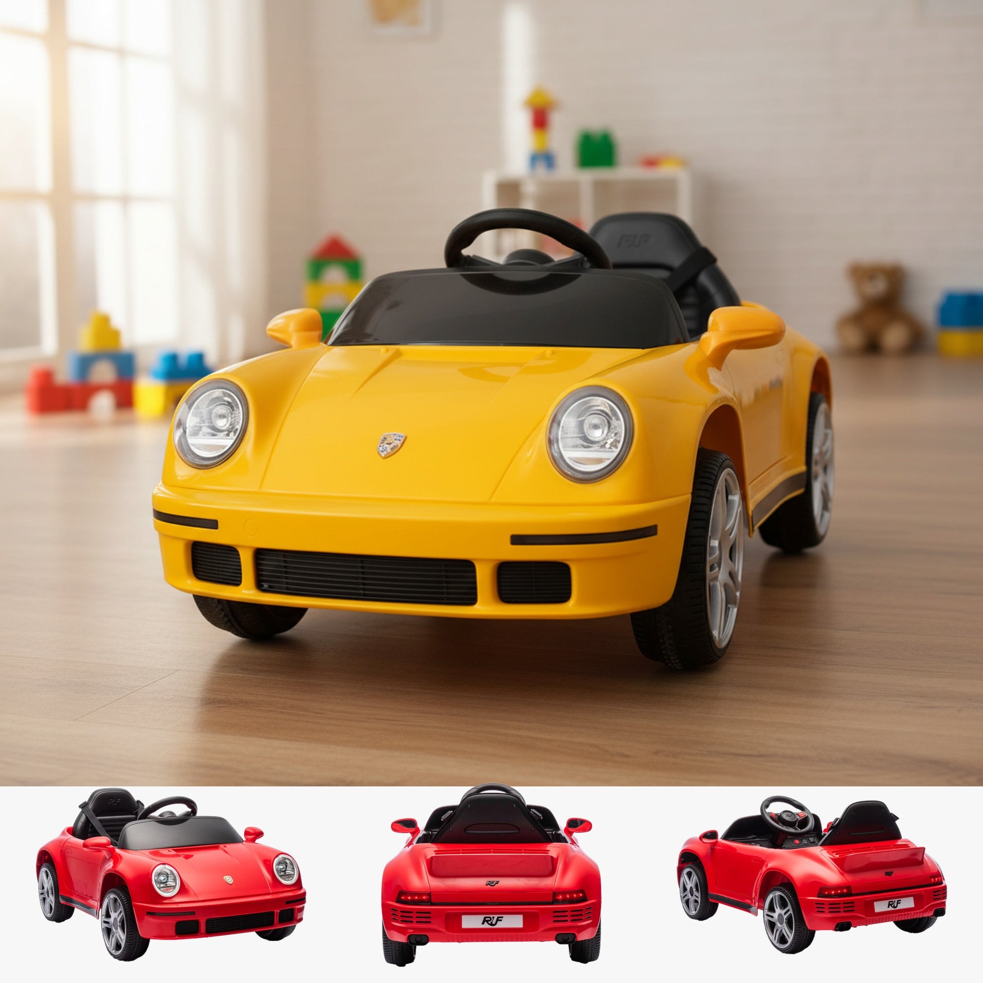 Official RUF CTR Anniversary 12V Kids Electric Ride-On – RiiRoo