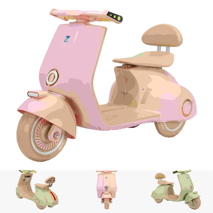 Retro Mod Cruiser 12v Kids RIde On Scooter