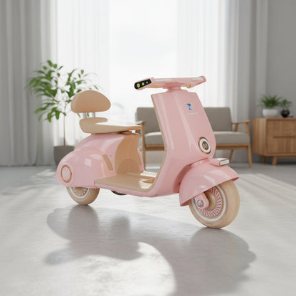 Retro Mod Cruiser 12v Kids RIde On Scooter