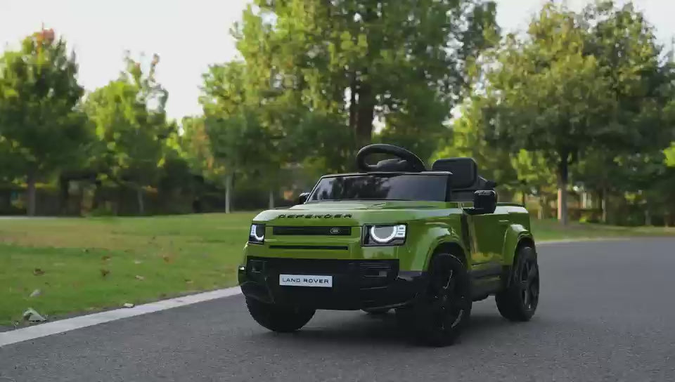 Licensed Land Rover Defender 2025 12V Ride On Car promotional video