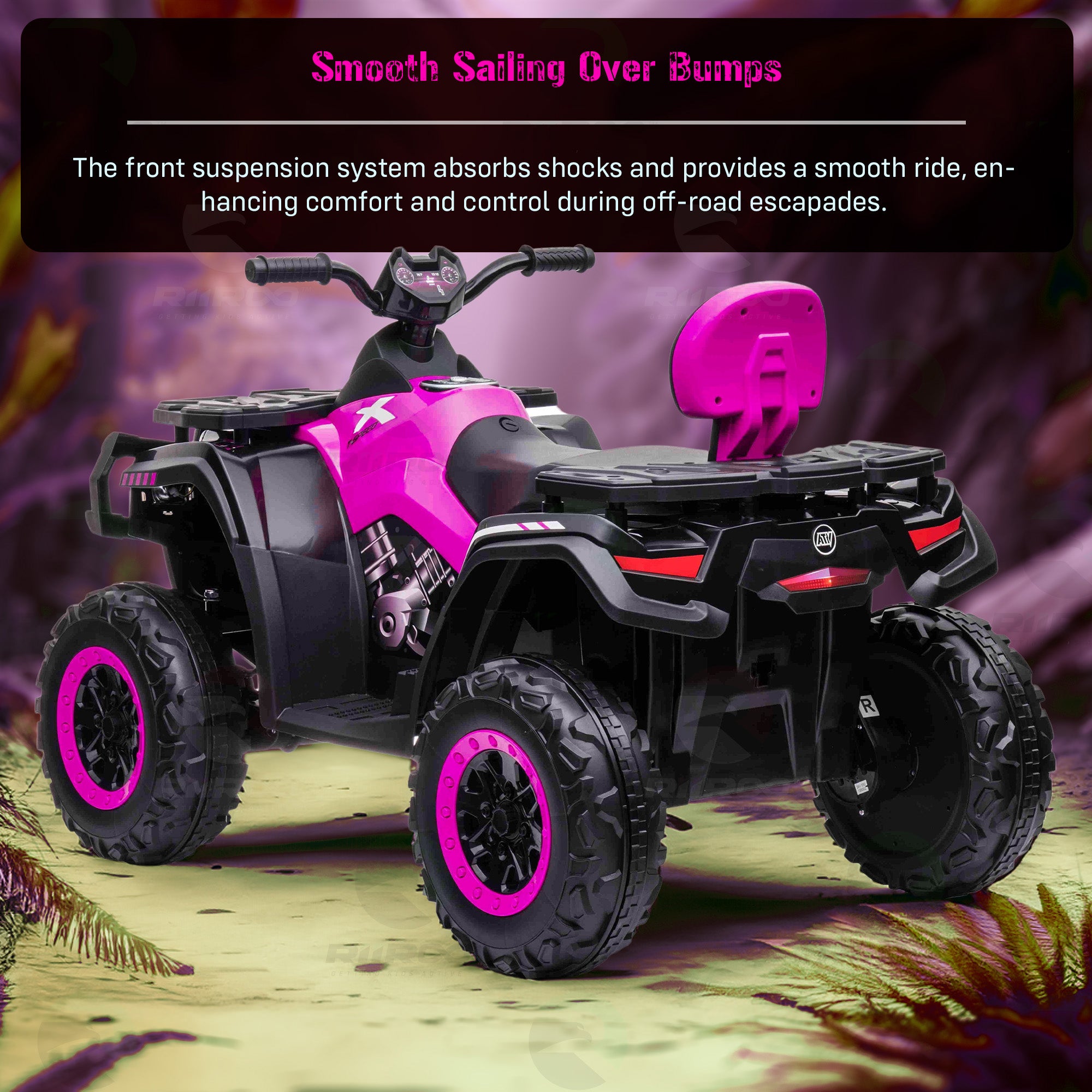 24V RiiRoo Fortress Electric Quad ATV - DISPLAY MODEL