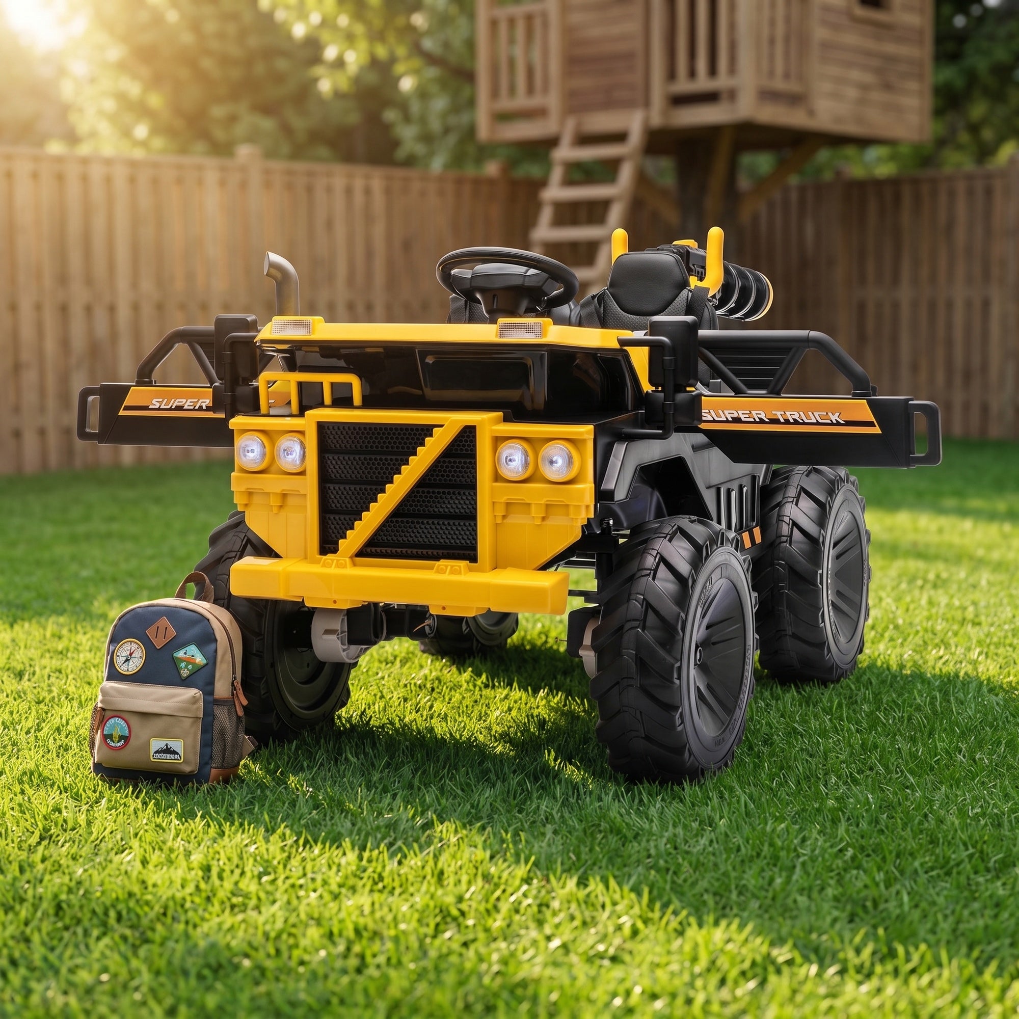 RiiRoo ClawForge XT 24V Electric Kids Ride-On Construction Truck