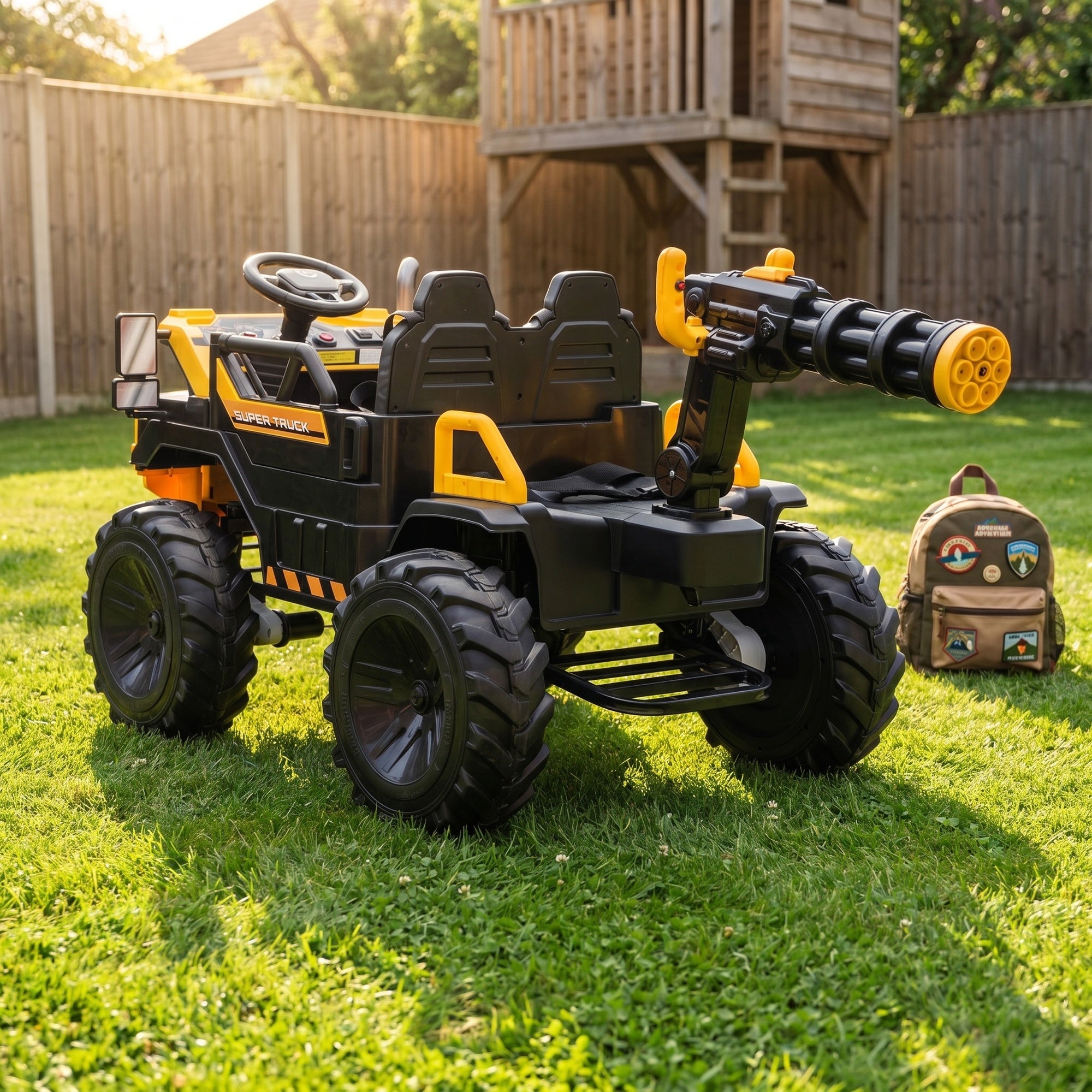 RiiRoo ClawForge XT 24V Electric Kids Ride-On Construction Truck
