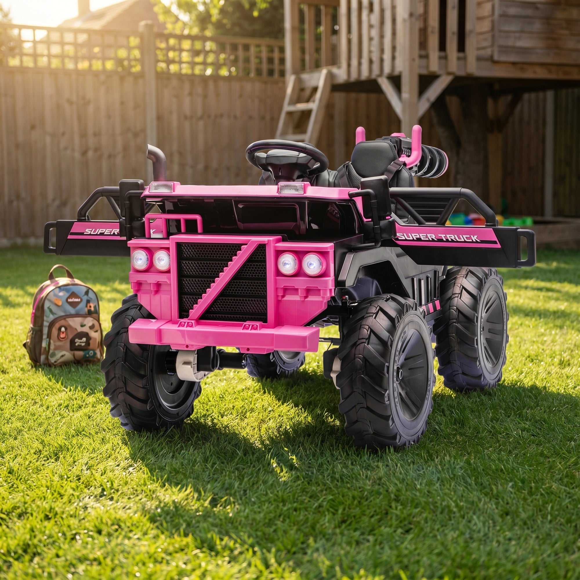 RiiRoo ClawForge XT 24V Electric Kids Ride-On Construction Truck