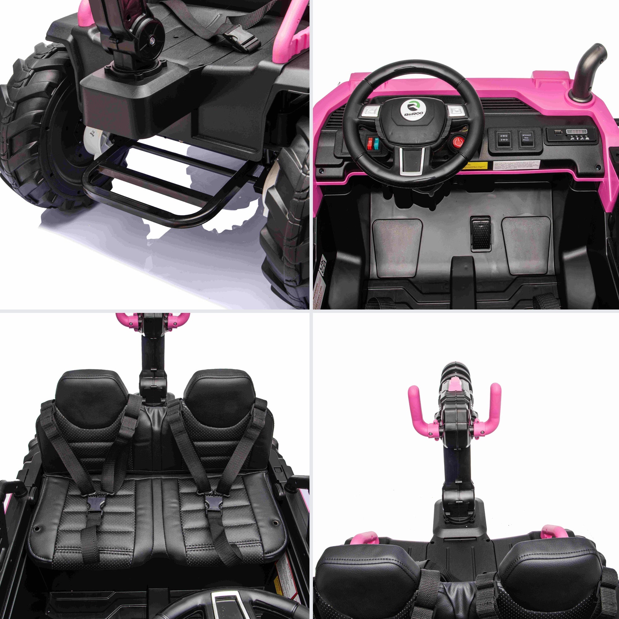 RiiRoo ClawForge XT 24V Electric Kids Ride-On Construction Truck