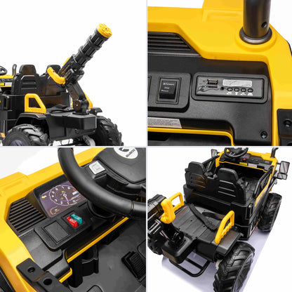 RiiRoo ClawForge XT 24V Electric Kids Ride-On Construction Truck