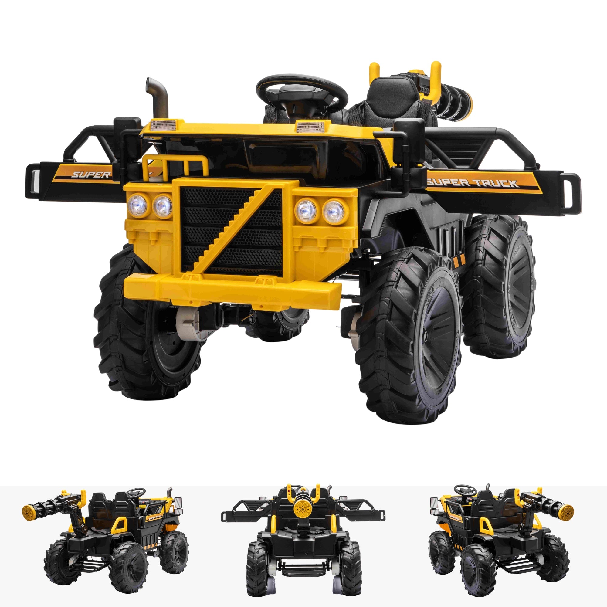 RiiRoo ClawForge XT 24V Electric Kids Ride-On Construction Truck