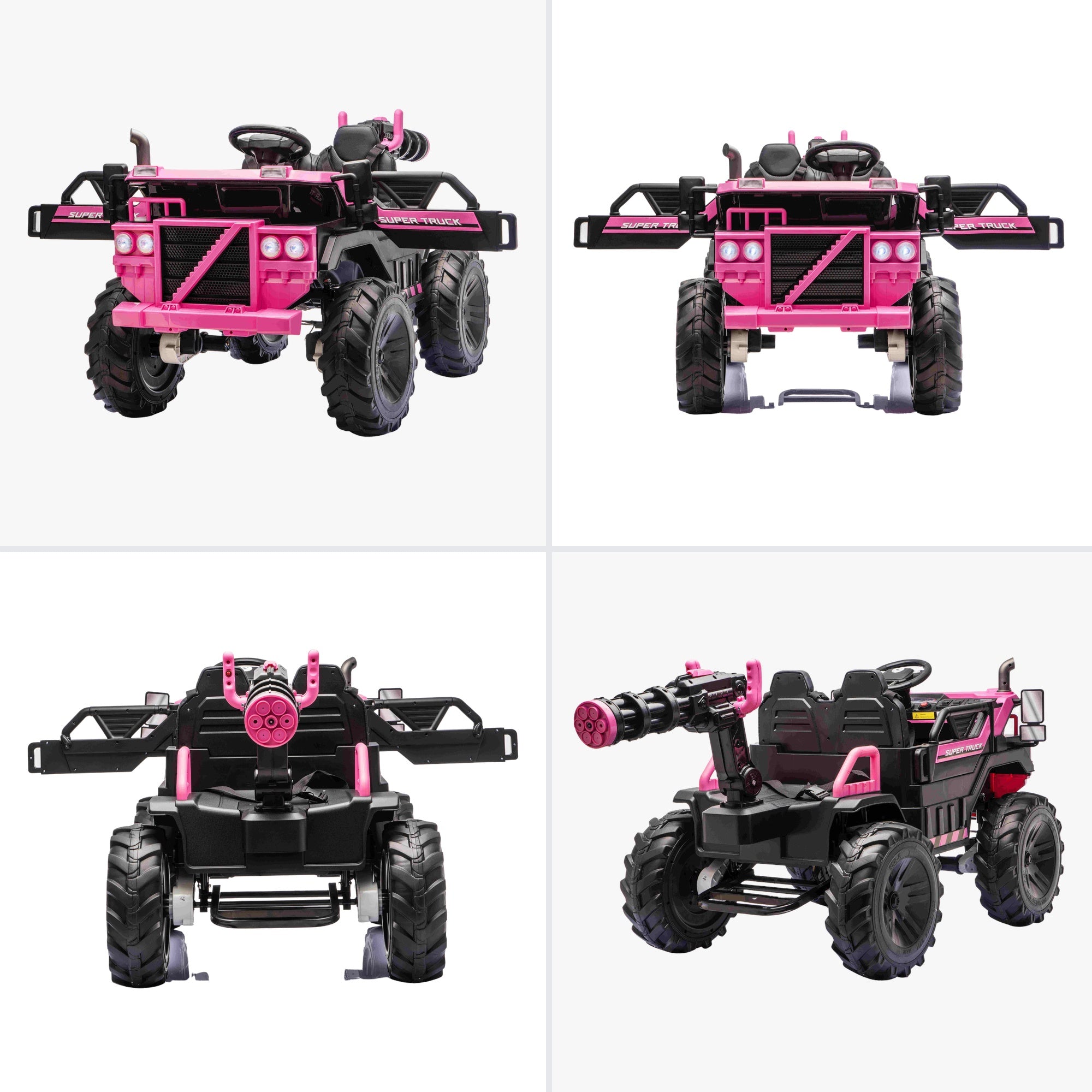 RiiRoo ClawForge XT 24V Electric Kids Ride-On Construction Truck