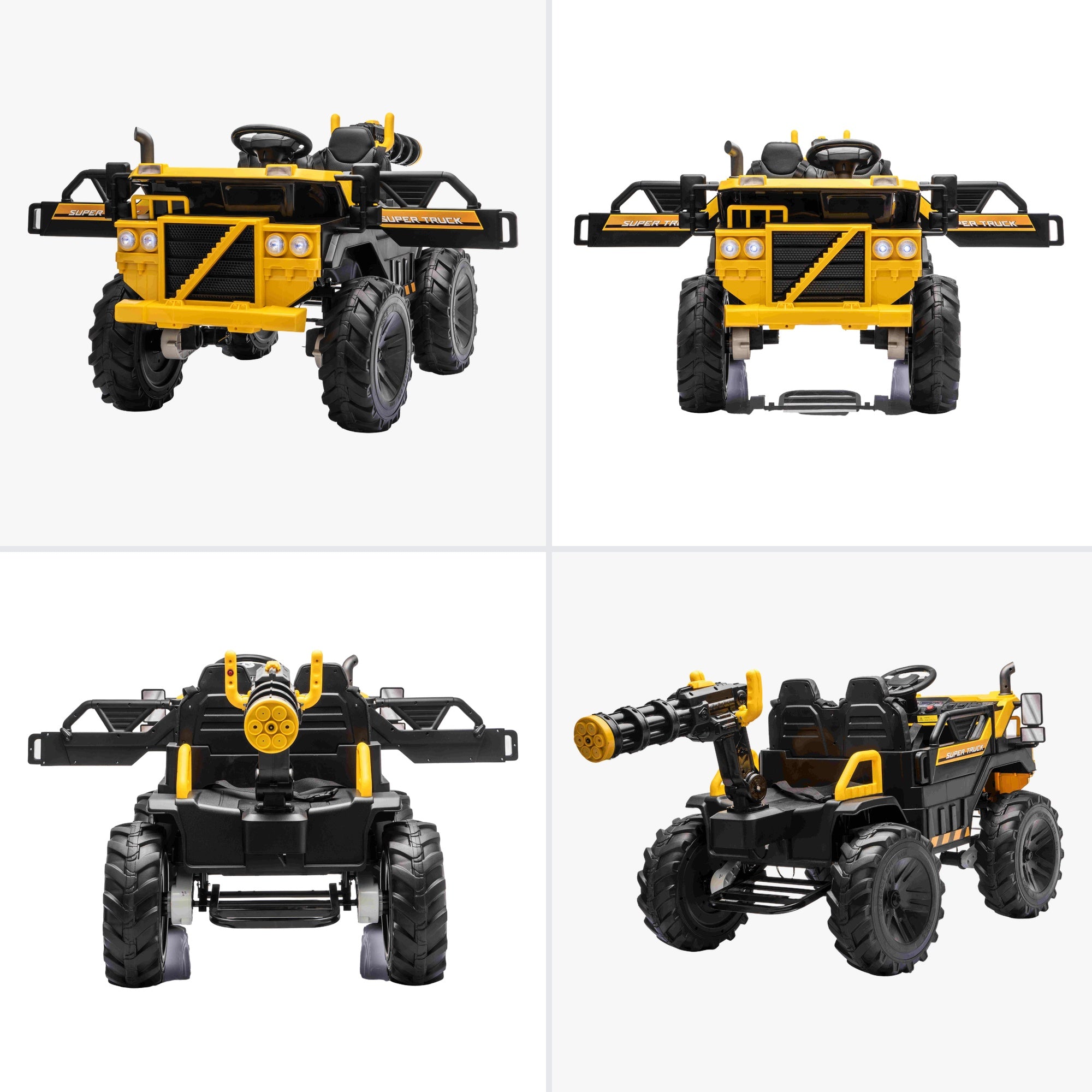 RiiRoo ClawForge XT 24V Electric Kids Ride-On Construction Truck