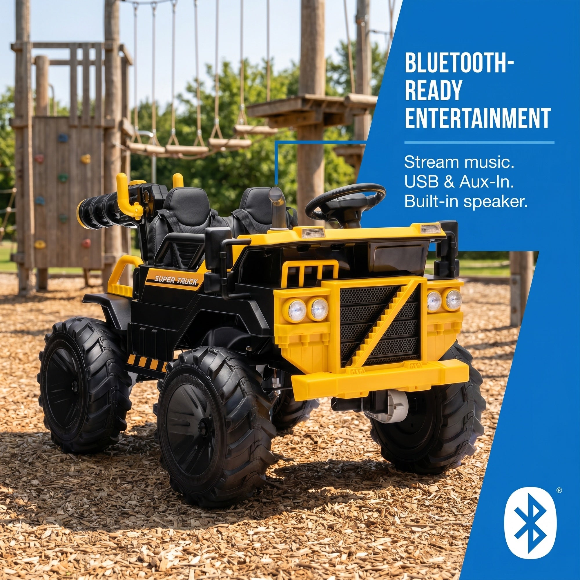 RiiRoo ClawForge XT 24V Electric Kids Ride-On Construction Truck