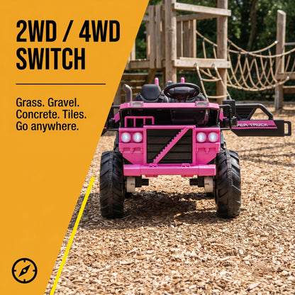 RiiRoo ClawForge XT 24V Electric Kids Ride-On Construction Truck