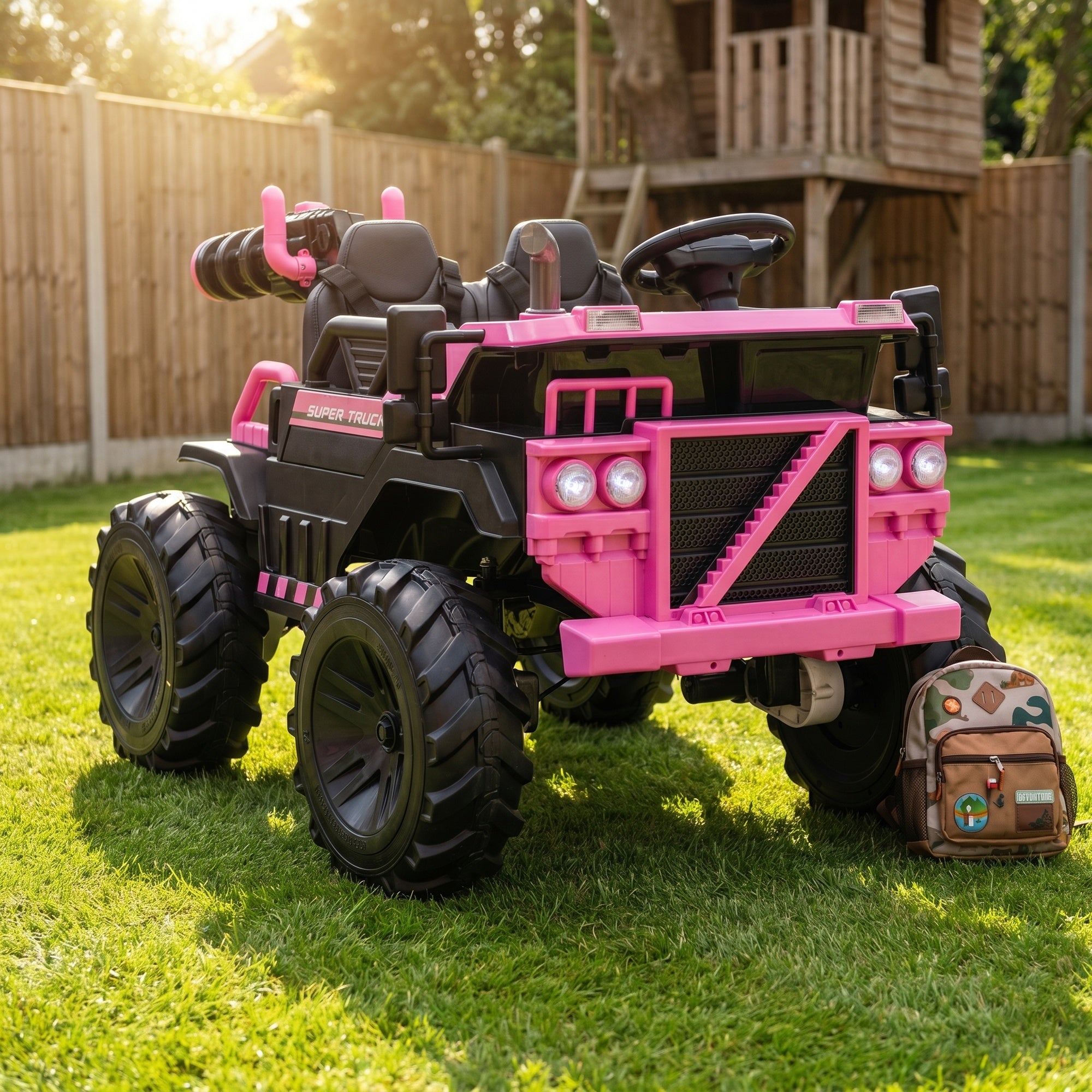RiiRoo ClawForge XT 24V Electric Kids Ride-On Construction Truck