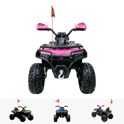 RiiRoo ShadowForce Electric Kids Ride-On Quad 12V