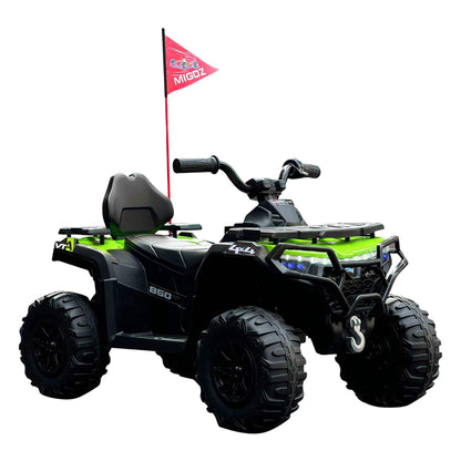 RiiRoo ShadowForce Electric Kids Ride-On Quad 12V