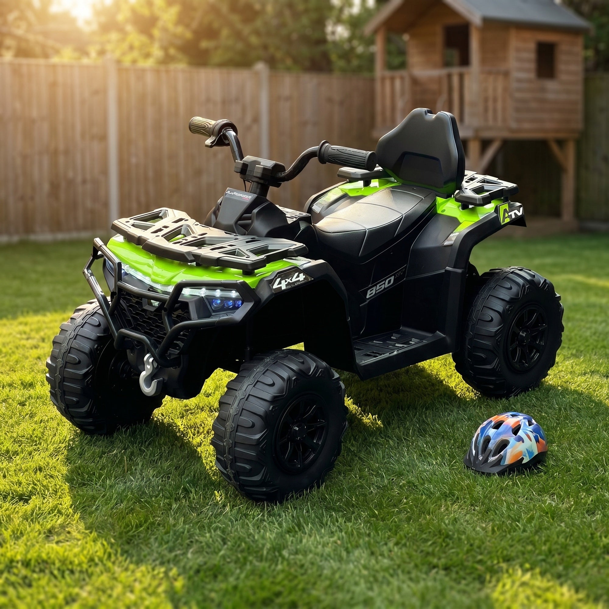 RiiRoo ShadowForce Electric Kids Ride-On Quad 12V
