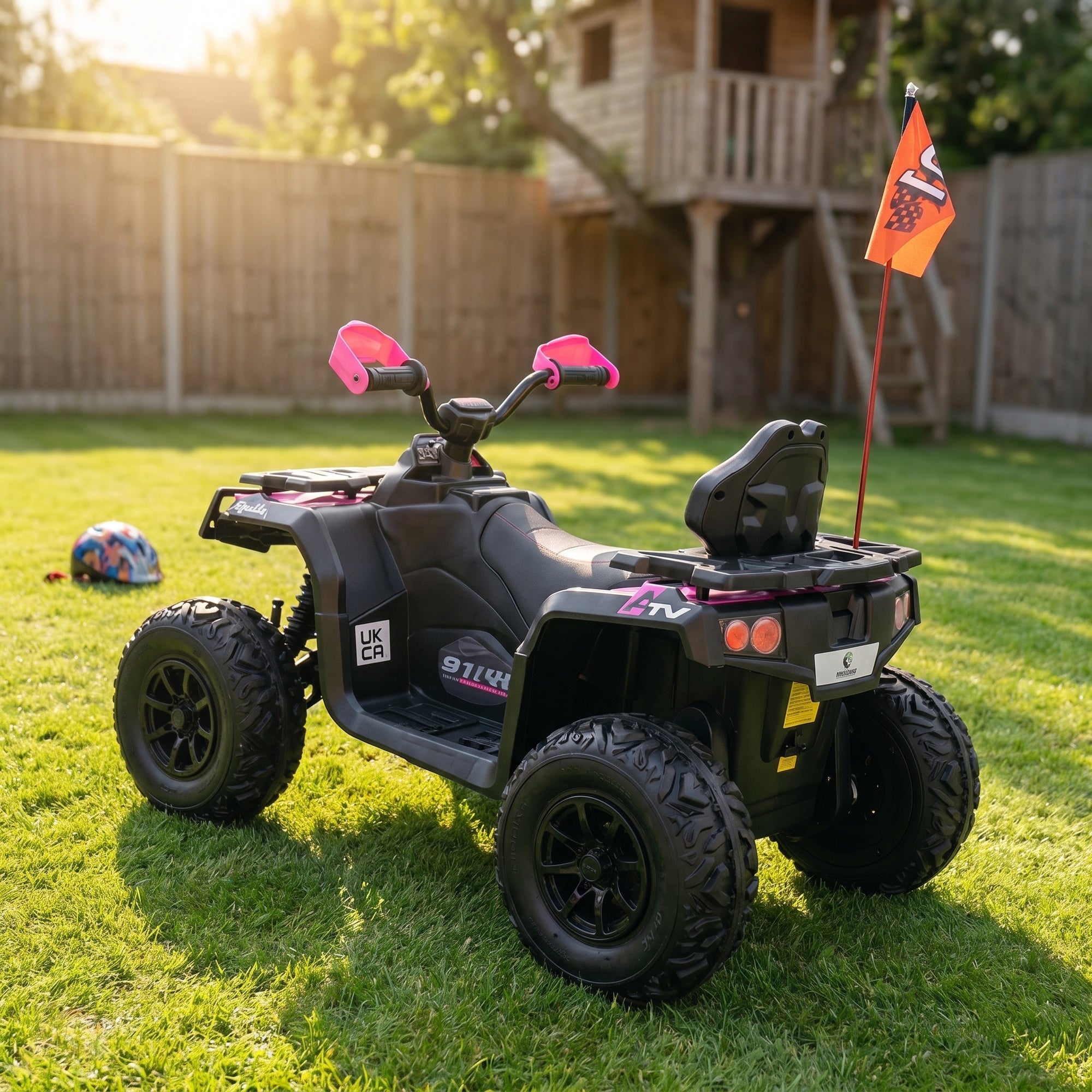 RiiRoo ShadowForce Electric Kids Ride-On Quad 12V