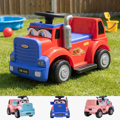 RiiRoo SmileyTruck Kids Ride-On Truck 12V