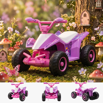 RiiRoo SparkleQuad Electric Kids Ride-On Quad Bike